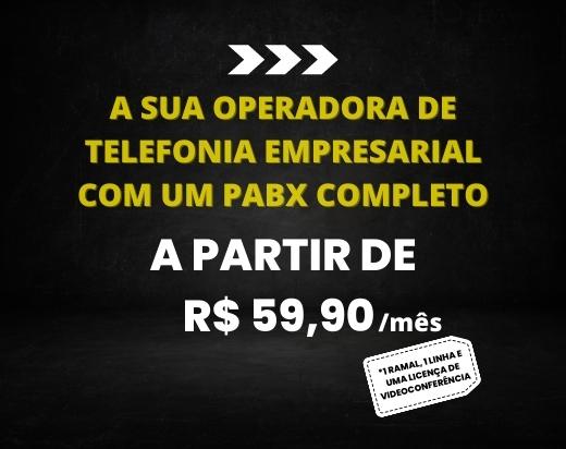 A sua operadora de telefonia empresarial com pabx completo